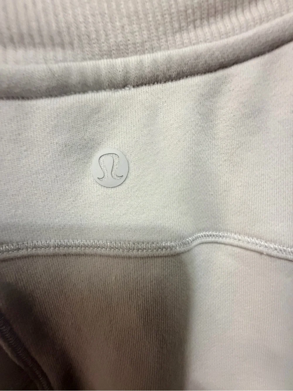Lululemon Oversized Crewneck Sweatshirt Light Gray Size M